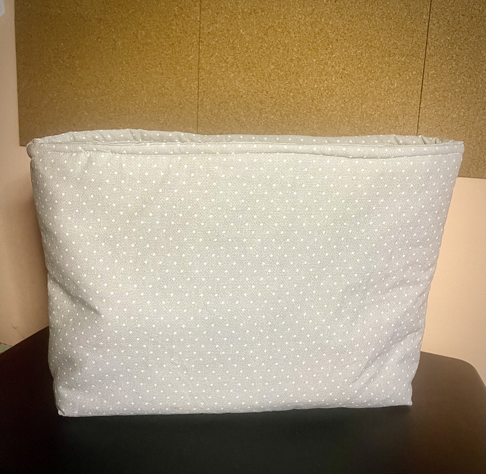 Bolso Rafia color gris oscuro Starry Night - 3